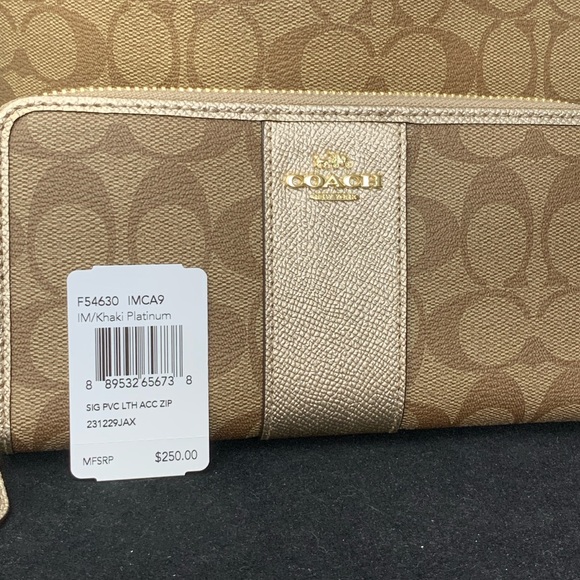 ❌SOLD❌Coach 3-pc SET, leather tote combo - Picture 3 of 8